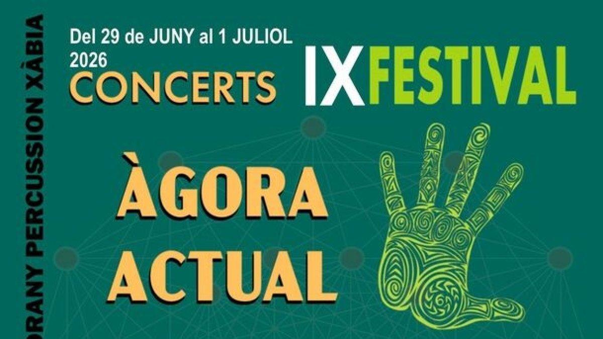 Cinco propuestas innovadoras del IX Festival Ágora Actual de Xàbia que combinan percusión, música y patrimonio cultural