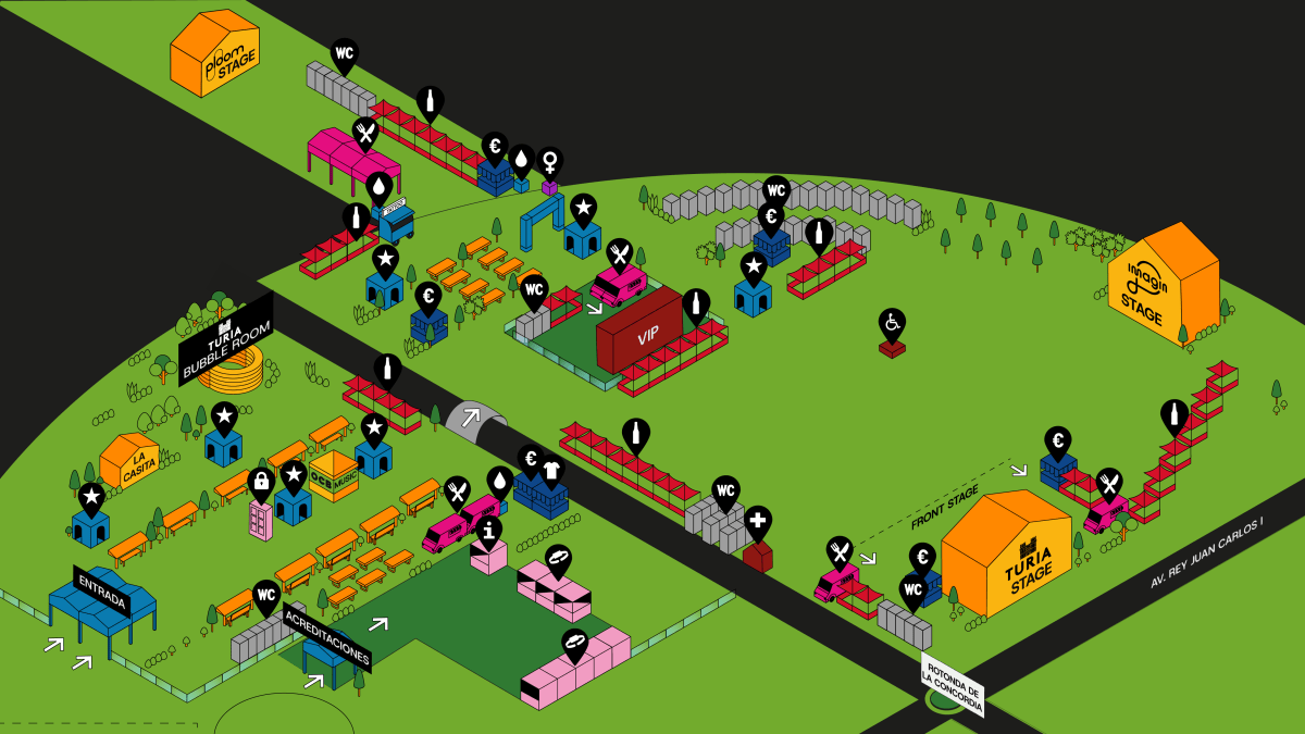 El impresionante dispositivo de movilidad de BIGSOUND para recibir a miles de asistentes en Torrent