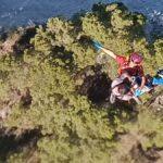 Rescate en Benimantell: Helicóptero evacúa a senderista de 67 años herido en la presa de Guadalest