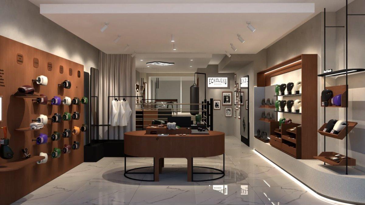 La innovadora tienda en España que permite a los clientes probar el material en un ring antes de comprarlo