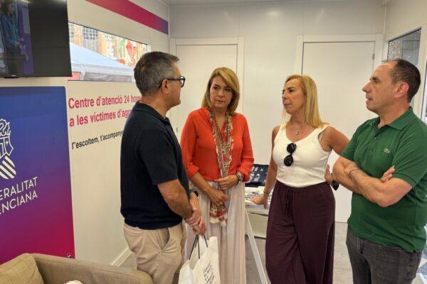 Hogueras de Alicante: Punto Violeta de la Generalitat para Combatir la Violencia Sexual