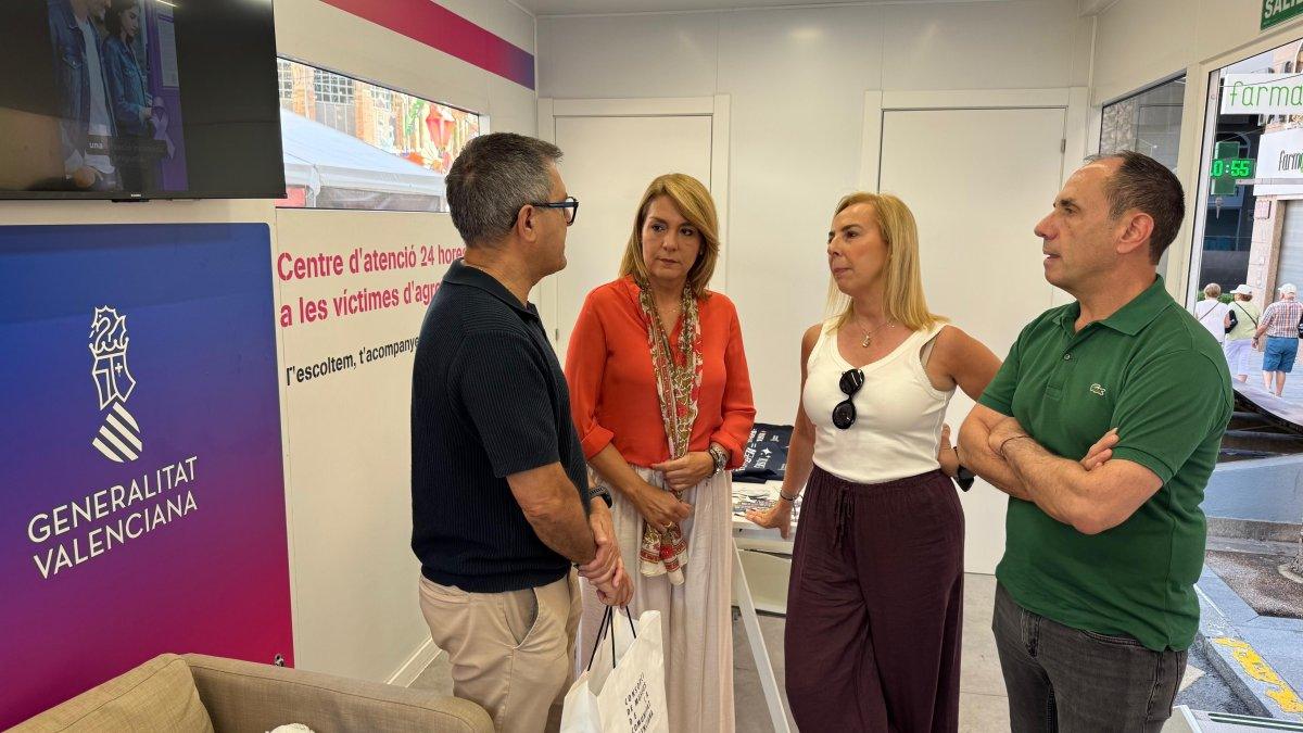 Hogueras de Alicante: Punto Violeta de la Generalitat para Combatir la Violencia Sexual