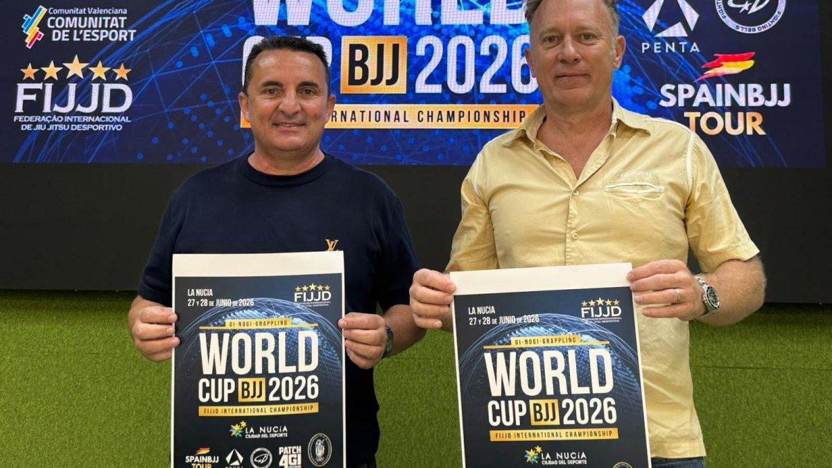 La Nucía se convierte en el epicentro del Jiu Jitsu: Más de 1.800 atletas de 36 países compiten en la Copa del Mundo