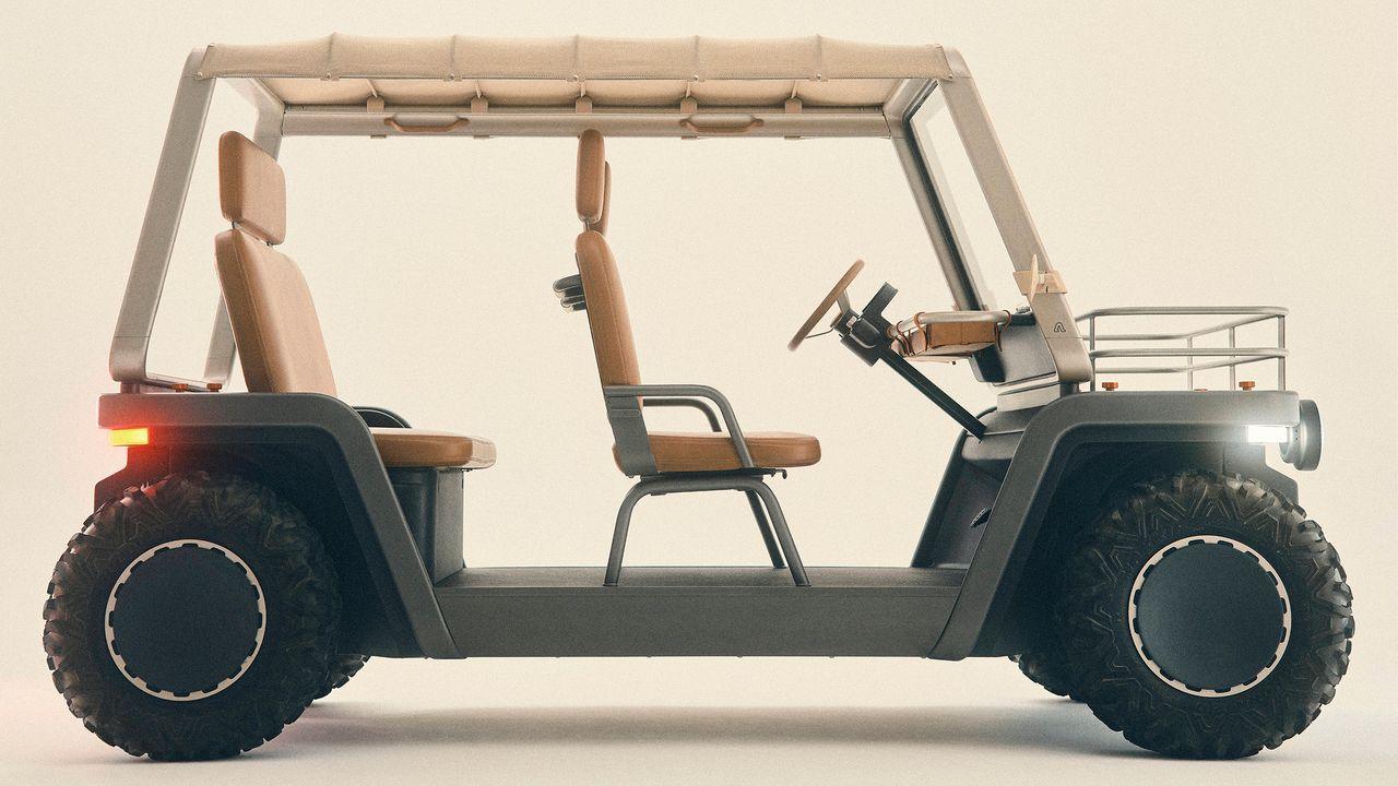 Descubre el lujoso coche eléctrico inspirado en el icónico vehículo lunar de la NASA