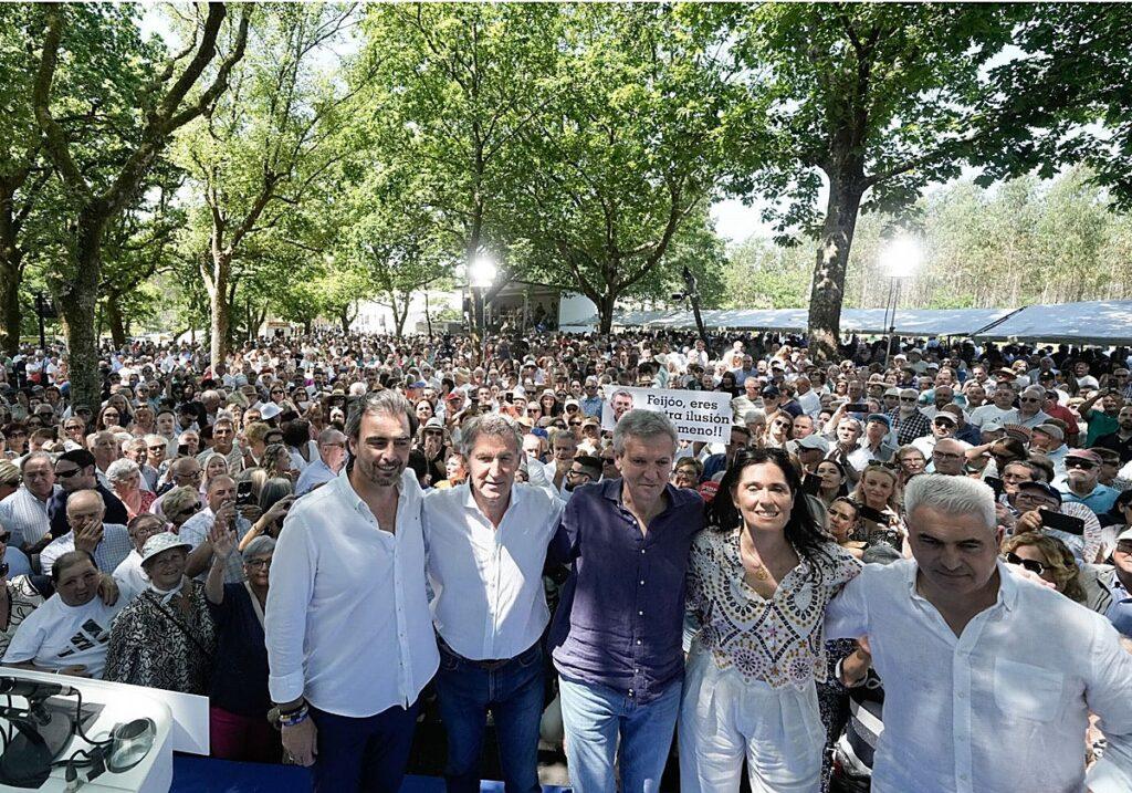 Feijóo impulsa un cambio total frente a la corrupción del sanchismo