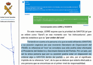 La UCO revela que el «one» mencionado por las 'cloacas' solo puede ser Pedro Sánchez