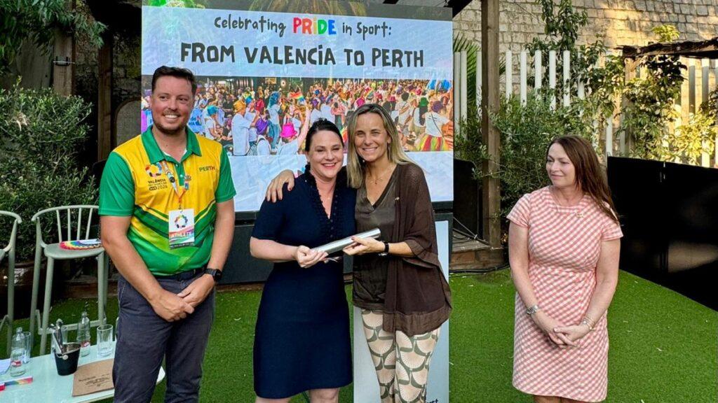 Valencia cede el testigo de los Gay Games a Perth y envía un poderoso mensaje global