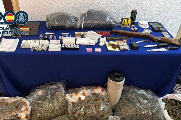 Desmantelan una red de menudeo en Camp de Morvedre: incautan marihuana, éxtasis, "tusi" y armas