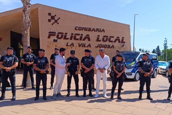 Funciones clave de la nueva unidad policial de respuesta rápida en la Vila Joiosa