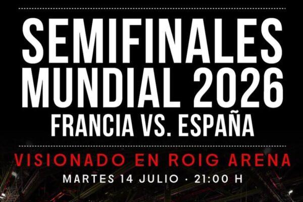 Juan Roig inaugura el Roig Arena para la emocionante semifinal del Mundial entre España y Francia