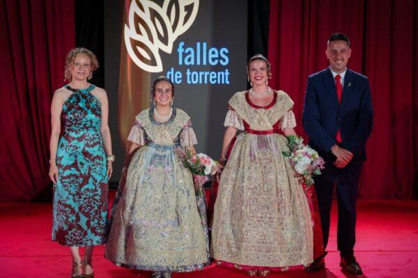Amparo Taberner Moncholí y Carla Simó Mollá, elegidas Fallera Mayor y Fallera Mayor Infantil de Torrent