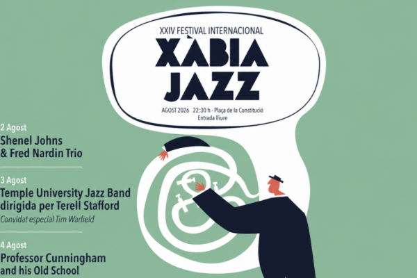 Intérpretes de renombre en el 24 Festival Internacional Xàbia Jazz: la cita musical del verano que no te puedes perder