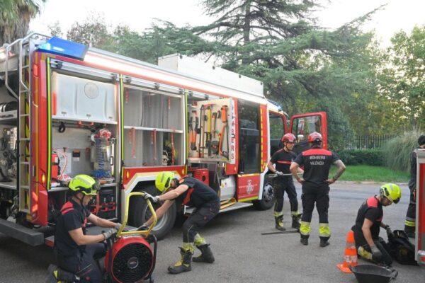 Valencia apoya a Madrid y recuerda la solidaridad en la DANA: Bomberos se desplazan para combatir incendios