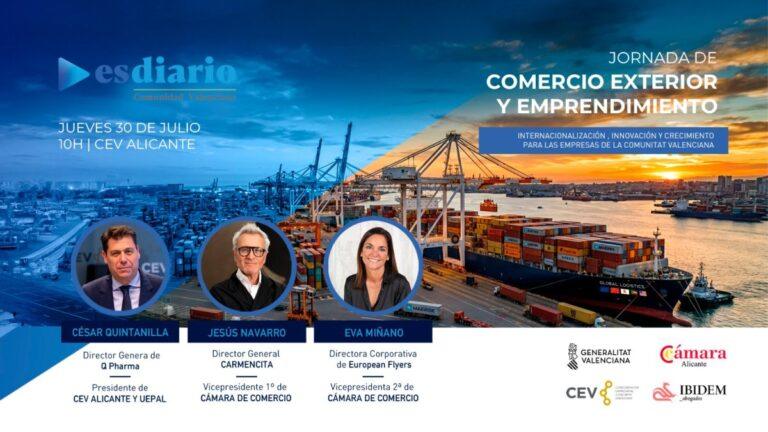 Referentes empresariales se reúnen en Alicante para debatir sobre el futuro del comercio exterior e internacionalización