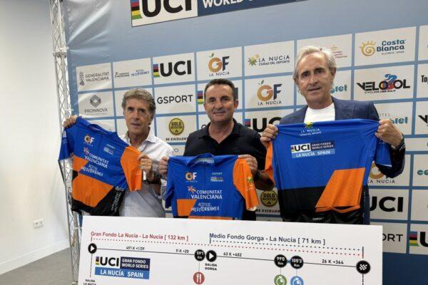 Perico Delgado encabeza el Gran Fondo de La Nucía, un paso histórico hacia el Mundial de Ciclismo
