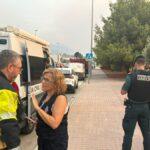 La Guardia Civil aumenta su presencia para prevenir robos en áreas desalojadas por el incendio de la Vall d'Uixó