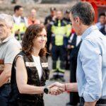 Sánchez y Ayuso unen fuerzas ante la virulencia del fuego para reducir la tensión política