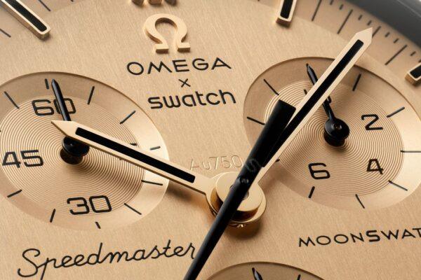 Descubre el nuevo MoonSwatch de 18k por menos de 700 dólares: ¡Participa en el sorteo!