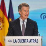 Feijóo inicia la cuenta atrás para Sánchez y espera que los implicados en corrupción hablen