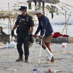 Cientos de migrantes vuelven a asentarse en las chabolas de la playa de Ceuta tras la reubicación de 1.800 personas en centros de acogida