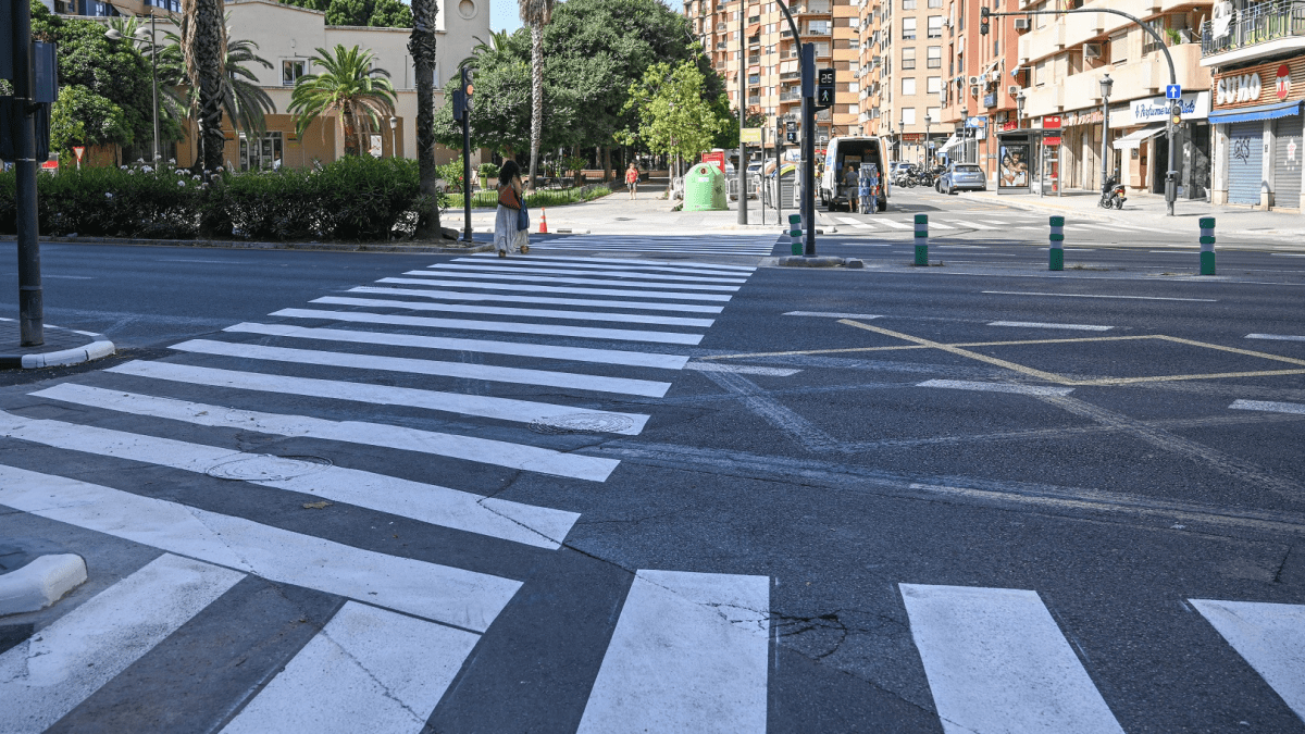 Valencia inaugurará el tráfico en la avenida Pérez Galdós Giorgeta antes del inicio del colegio