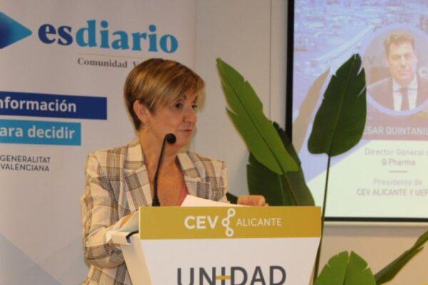 Marian Cano insta a las empresas valencianas a innovar y expandirse internacionalmente para aumentar su competitividad