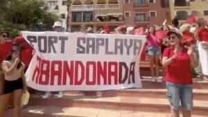 Port Saplaya denuncia el abandono del Ayuntamiento de Alboraya: "La gestión del alcalde es un desastre"