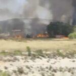 Incendio forestal en Moixent: alerta máxima por riesgo de fuego en la Comunitat Valenciana