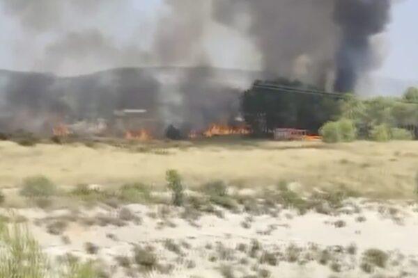 Incendio forestal en Moixent: alerta máxima por riesgo de fuego en la Comunitat Valenciana