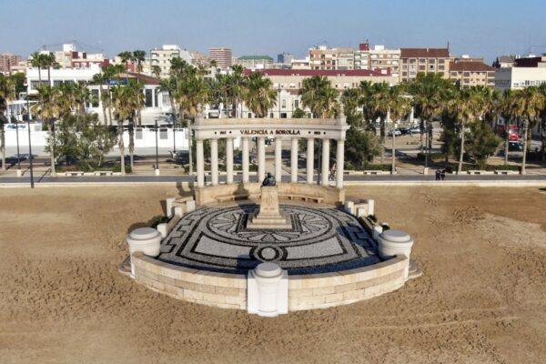 El Gobierno debe actuar: la Asesoría Jurídica respalda la reconstrucción del Monumento a Sorolla en la playa