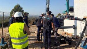 La Diputación de Castellón interviene urgentemente en un pozo a 450 metros para asegurar el suministro de agua en varios municipios