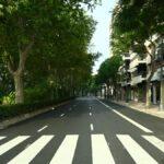 Valencia lanza un nuevo asfalto que disminuirá el ruido en la Gran Vía Marqués del Túria la próxima semana