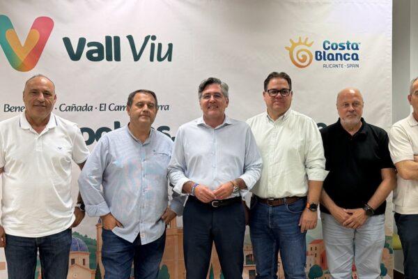 Tres municipios de Alicante se unen en el innovador proyecto Vall Viu para impulsar el turismo