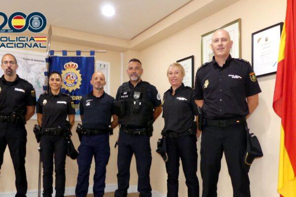 Policías franceses refuerzan la seguridad turística en Benidorm este verano