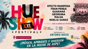 Aspe se viste de gala para el espectacular Hue Show XXL Festival: una noche de grandes éxitos