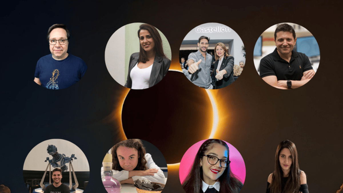 Castellón acoge a los grandes divulgadores científicos en el eclipse: Santaolalla, Doctor Fisión y La Gata de Schrödinger