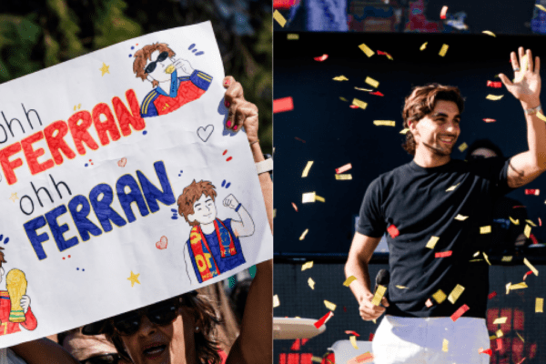 Ferran Torres arrasa en Foios: la emocionante bienvenida de su pueblo al héroe del Mundial