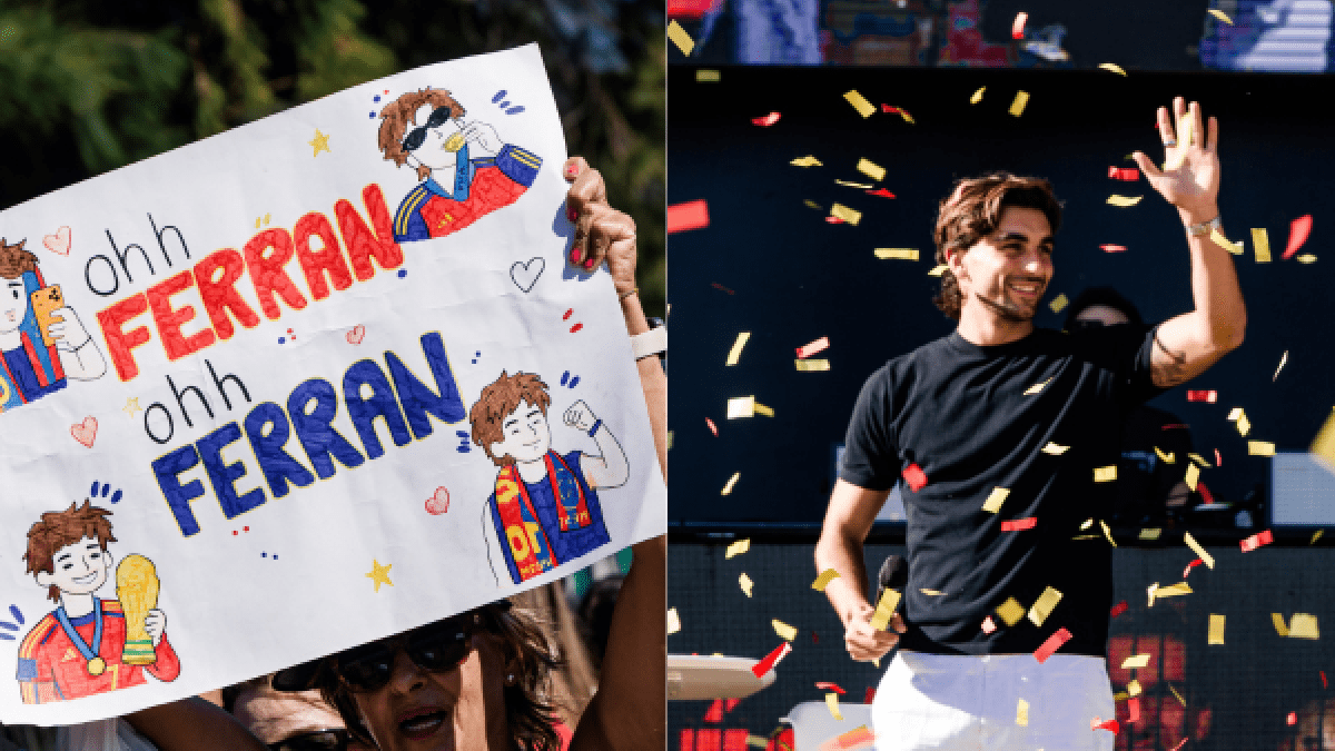 Ferran Torres arrasa en Foios: la emocionante bienvenida de su pueblo al héroe del Mundial