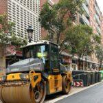 Valencia renueva 374.000 metros cuadrados de calles con asfalto en
