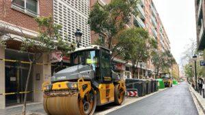 Valencia renueva 374.000 metros cuadrados de calles con asfalto en