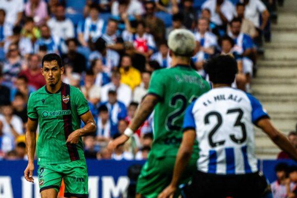 El Levante sufre una contundente derrota ante el Espanyol en el debut liguero sin disparos a puerta
