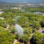 Alerta por altas temperaturas: Torrent activa cañones de agua para salvaguardar El Vedat del fuego