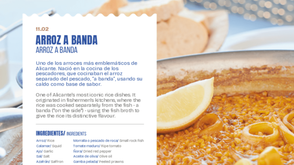 Descubre la nueva guía del Patronato Municipal de Turismo de Alicante: Mejores restaurantes, arroces y productos tradicionales "de barra y mesa"