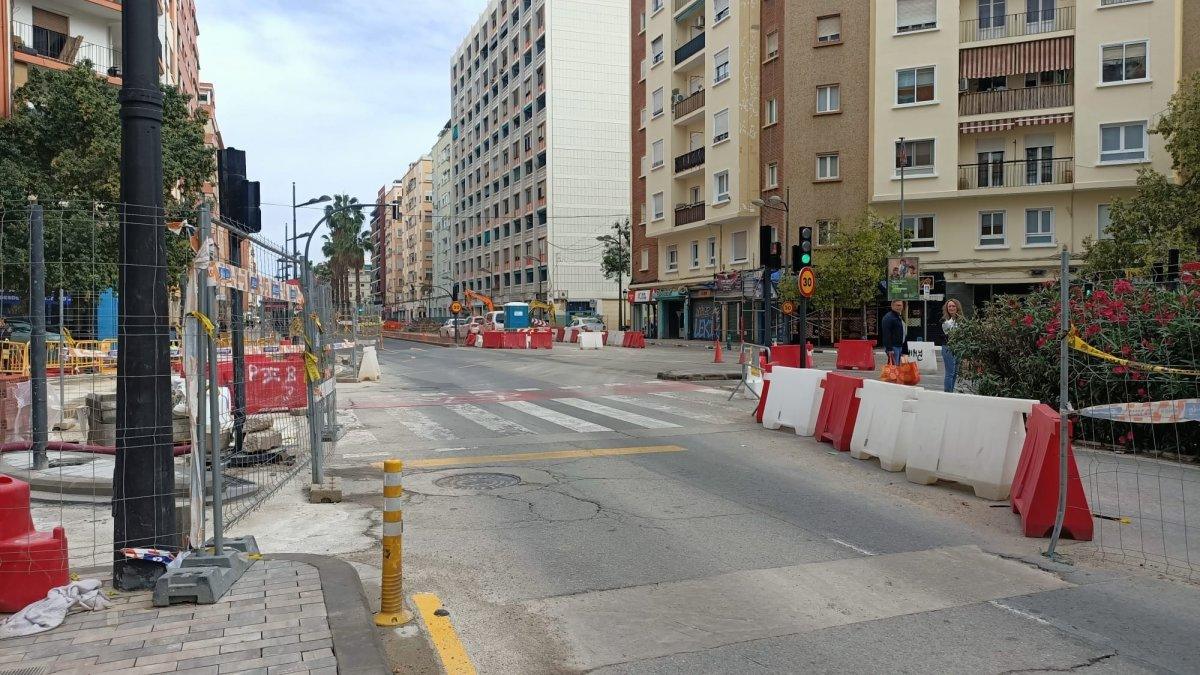 Valencia reinicia el tráfico en la avenida Giorgeta Pérez Galdós tras 14 meses de obras de mejora