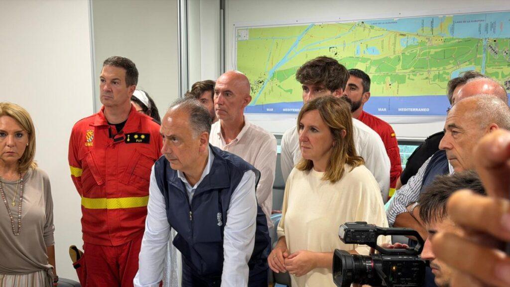 Evacuados de El Saler: No podrán regresar a sus hogares esta noche