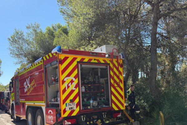 Incendio en El Saler: CV 500 cortada y playas cerradas mientras se trabaja para prevenir rebrotes este fin de semana