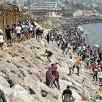 Aumento del 191% en la llegada de migrantes a Ceuta, sin incluir las 80.000 personas que cruzaron en julio