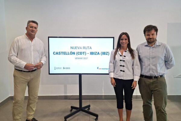 El aeropuerto de Castellón alcanza los 50.000 pasajeros en un mes y lanzará una nueva ruta a Ibiza en