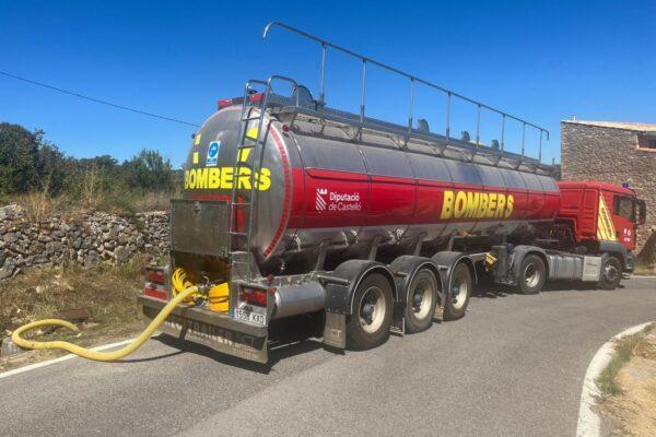 La Diputación de Castellón toma medidas urgentes en Benafigos para asegurar el suministro de agua potable