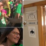 La portavoz de Compromís en Almussafes instala el primer aire acondicionado en su despacho directivo mientras el colegio sigue sin él